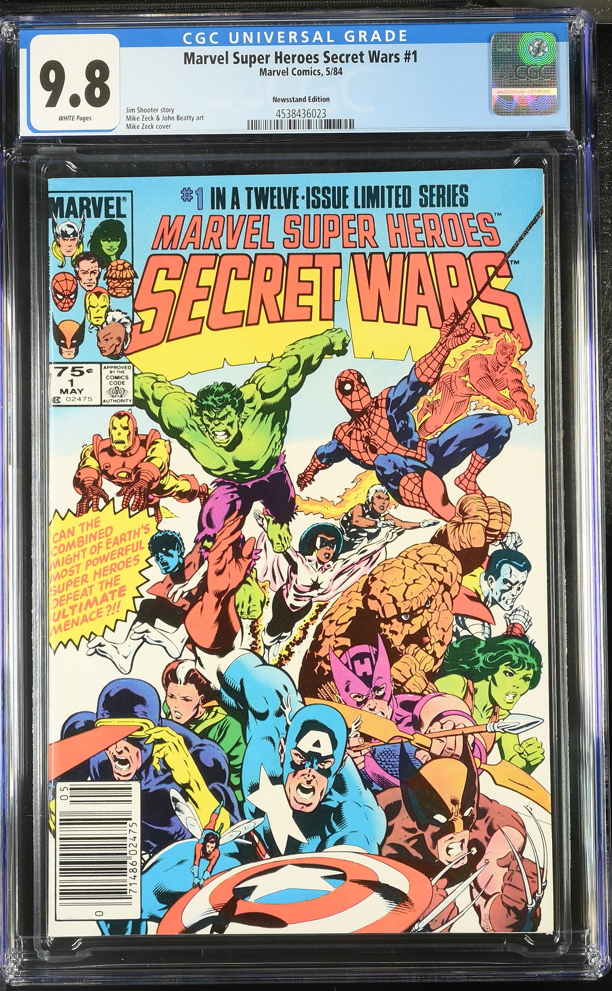 Marvel Super Heroes Secret Wars (Marvel 1984) # 1 CGC