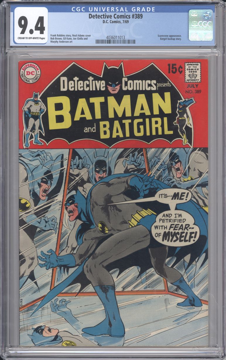 Detective Comics (1937 1st Series DC) #389 CGC