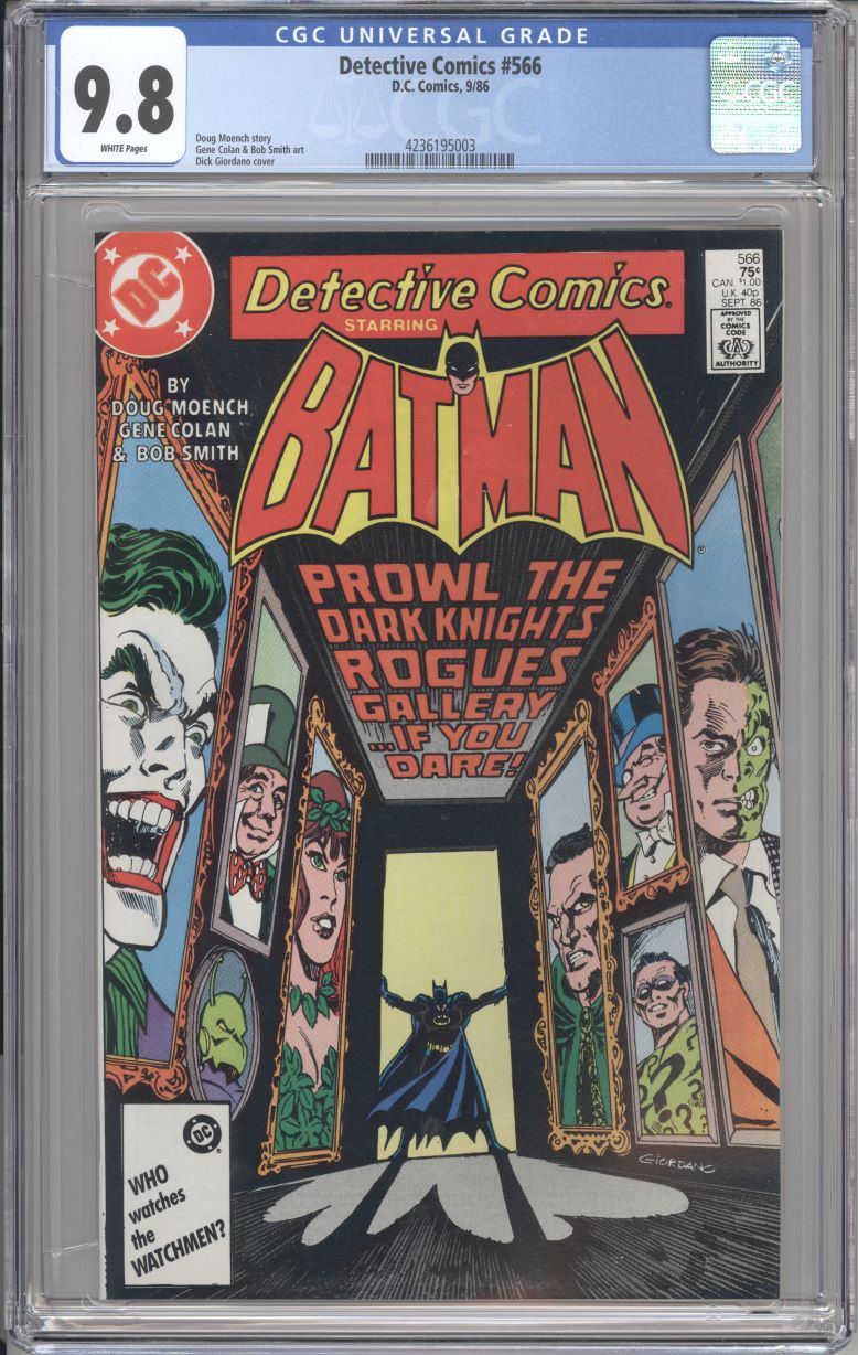 Detective Comics (1937 1st Series DC) #566 CGC