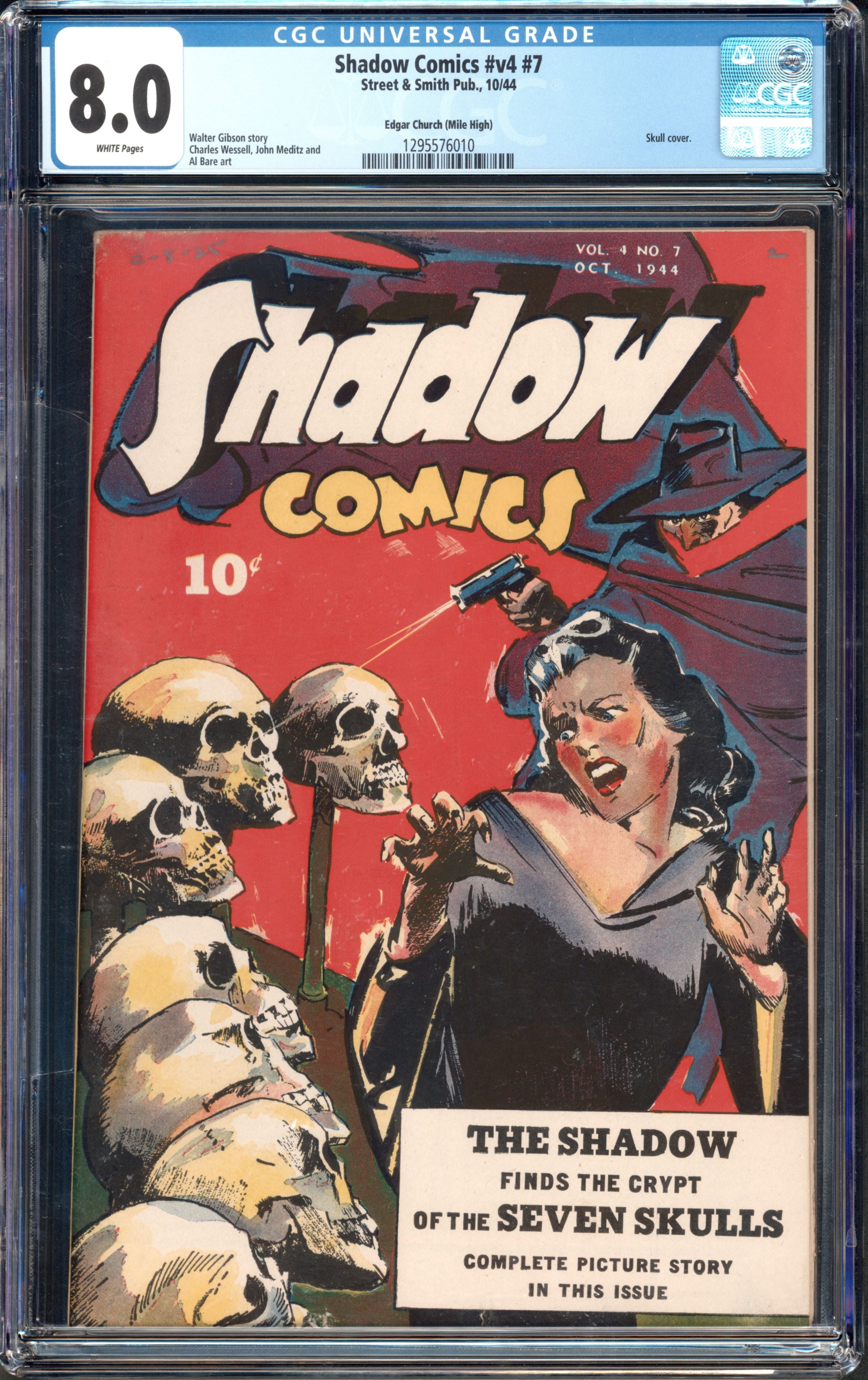 Shadow Comics (1940 Street & Smith) V4 # 7 CGC