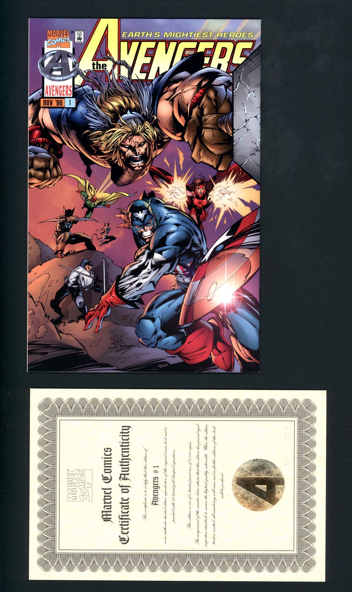 Avengers (1996 2nd Series Marvel) # 1 Raw