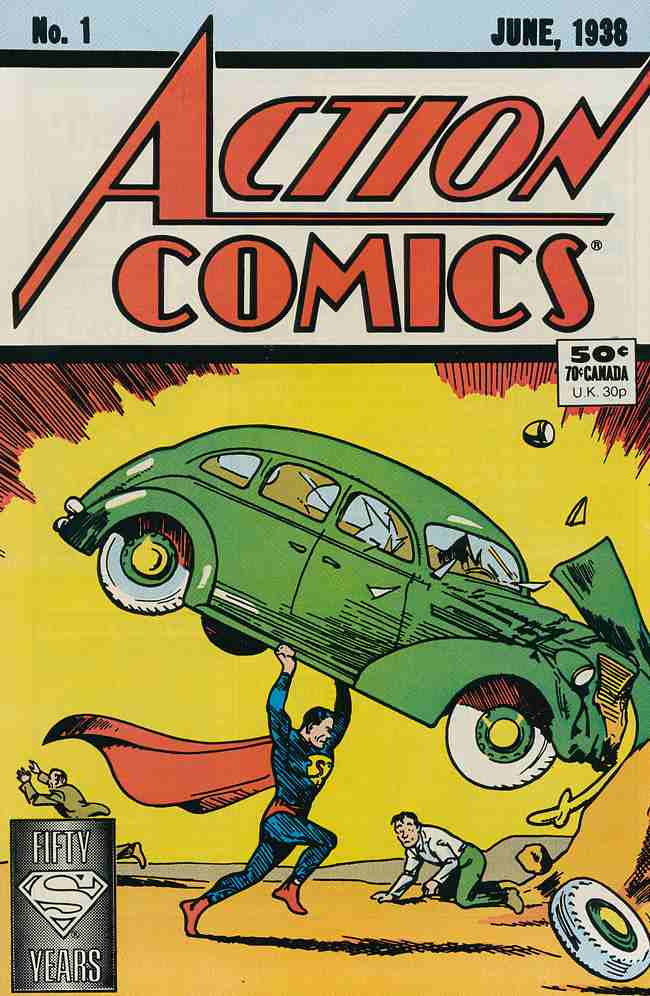 Action Comics (1938 1st Series DC 1988 Reprint Newsstand) #  1 Raw