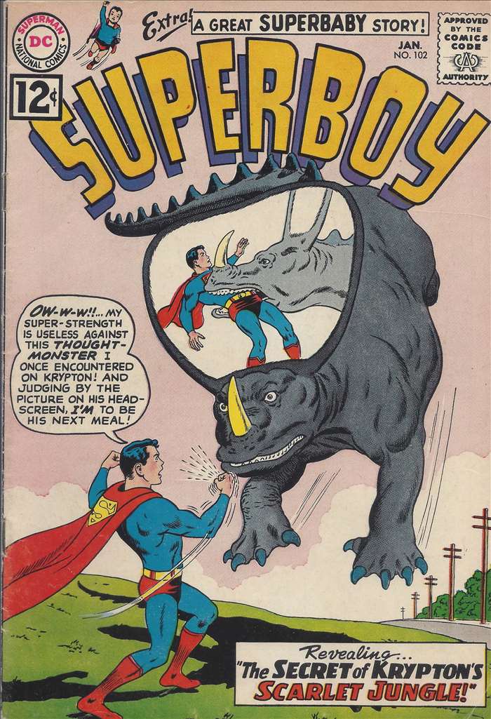 Superboy (1949 1st Series DC) #102 Raw