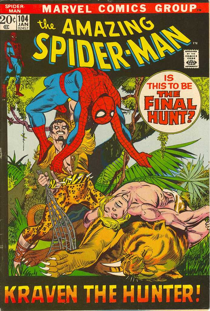 Amazing Spider-Man (1963 1st Series Marvel) #104 Raw
