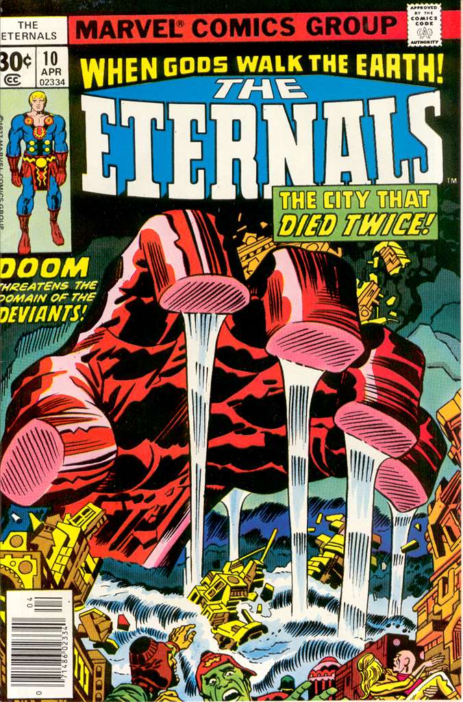 Eternals (1976 1st Series Marvel) # 10 Raw