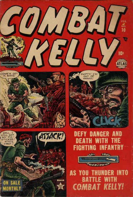Combat Kelly (1951 Atlas) # 10 Raw