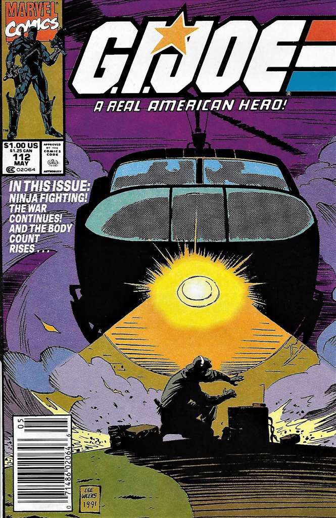 GI Joe (1982 Marvel) #112 Raw