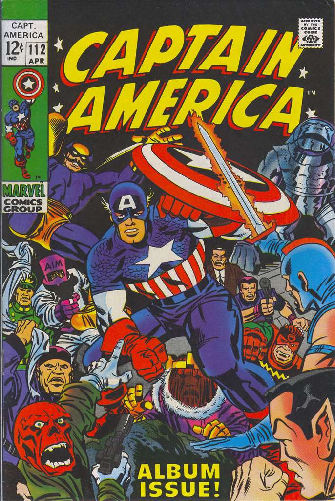 Captain America (1968 1st Series Marvel) #112 Raw