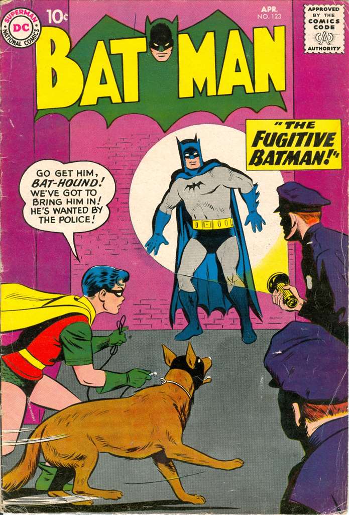 Batman (1940 1st Series DC) #123 Raw