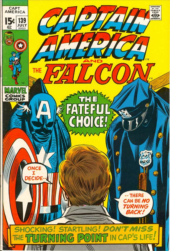 Captain America (1968 1st Series Marvel) #139 Raw
