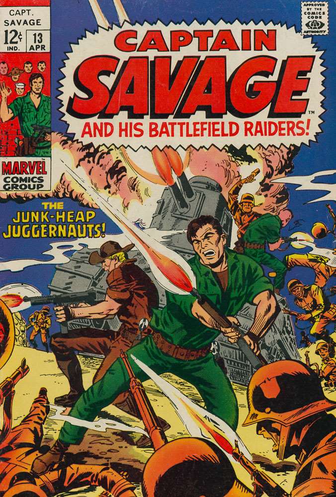 Captain Savage (1968 Marvel) # 13 Raw