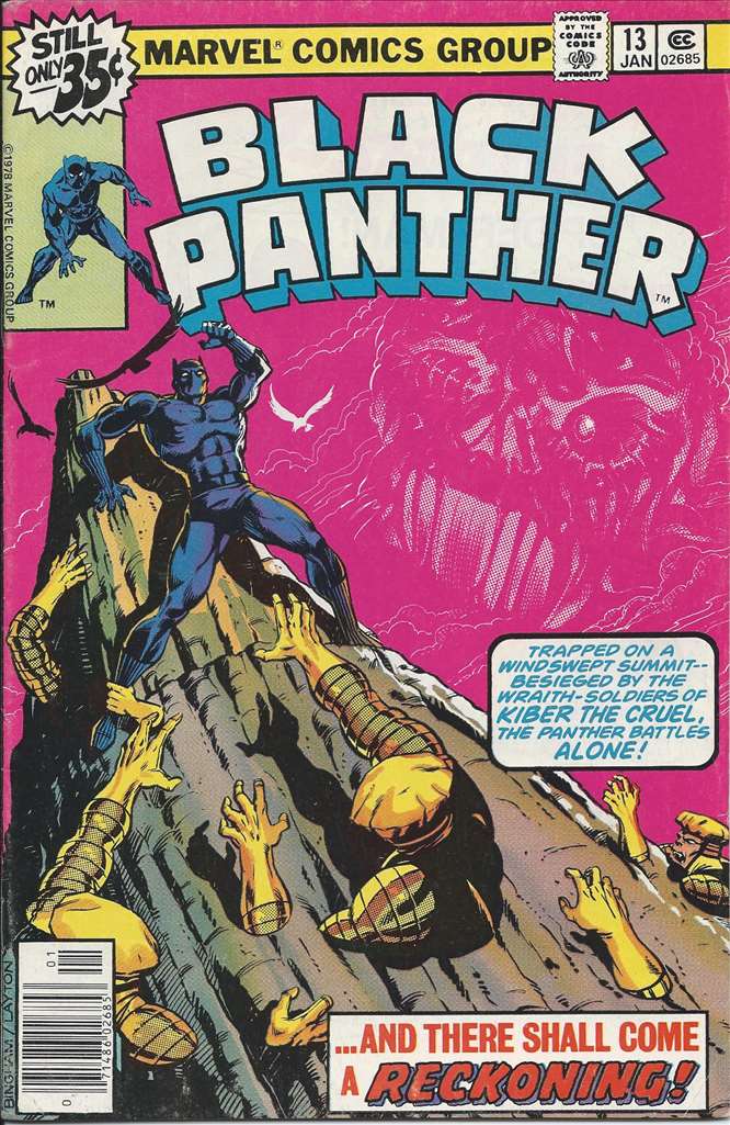 Black Panther (1977 1st Series Marvel)  # 13 Raw