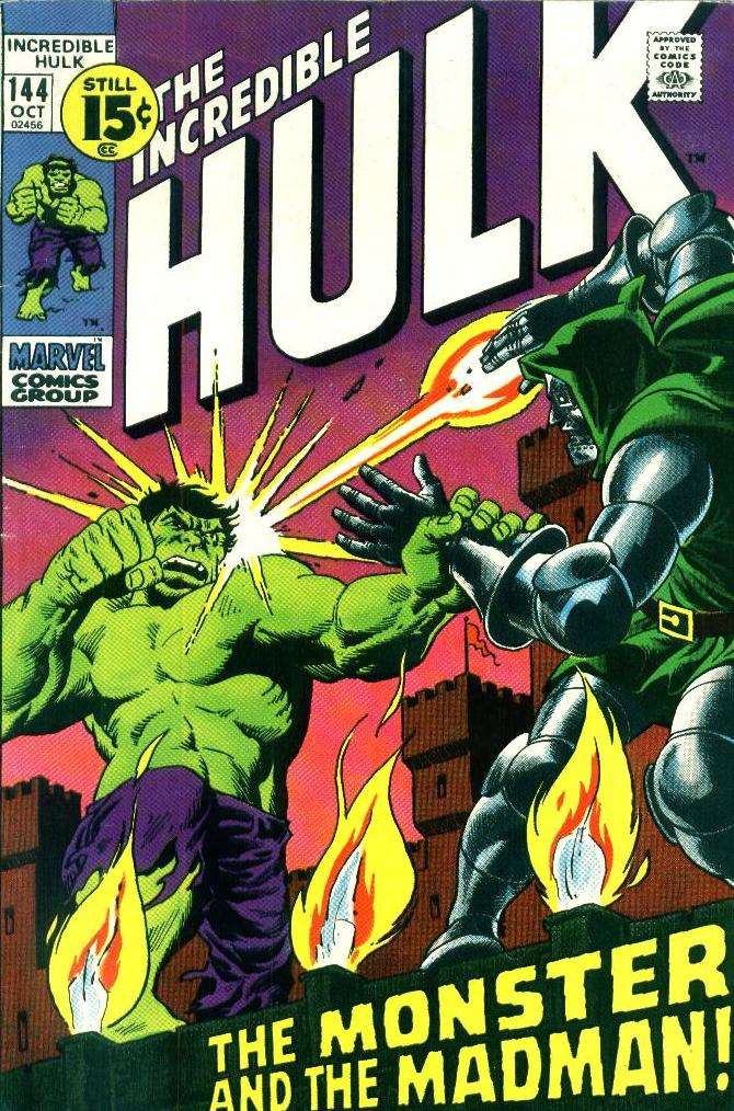 Incredible Hulk (1962 1st Series Marvel) #144 Raw