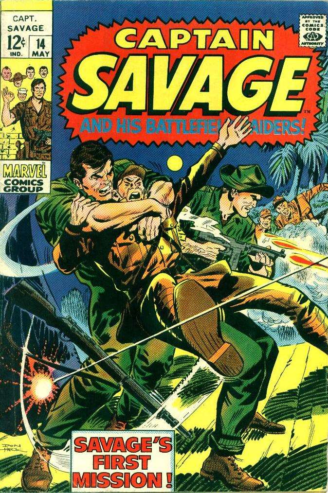 Captain Savage (1968 Marvel) # 14 Raw
