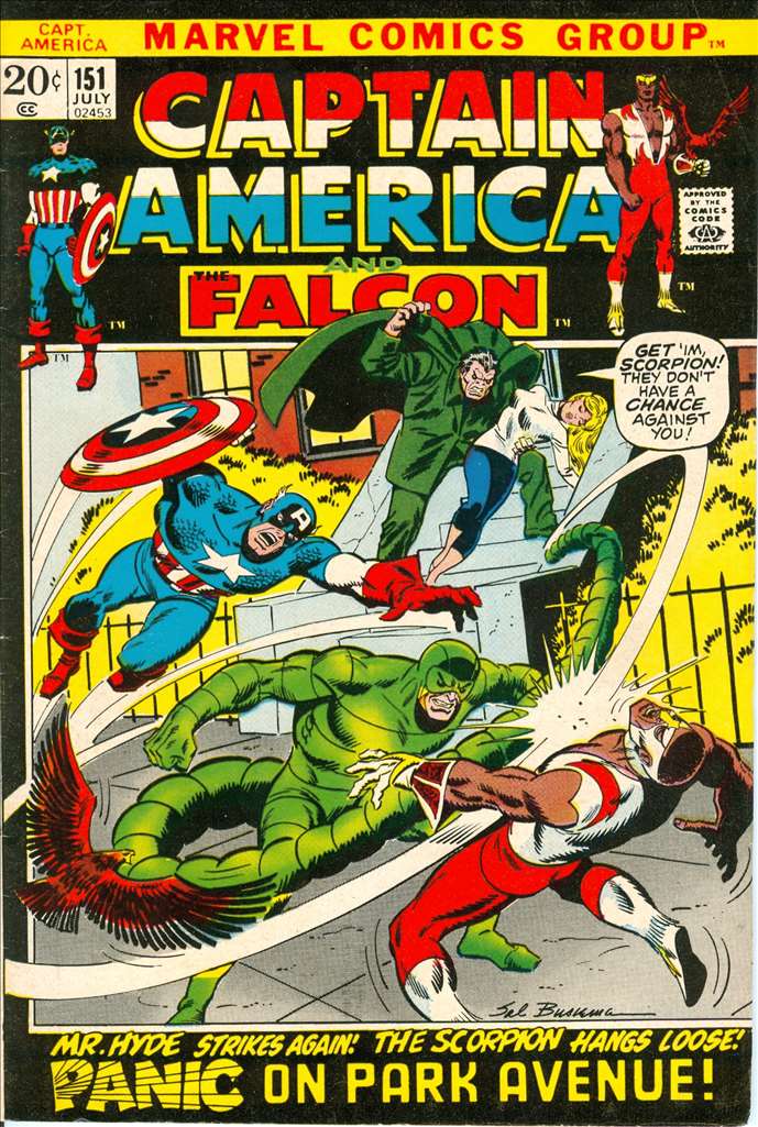 Captain America (1968 1st Series Marvel) #151 Raw