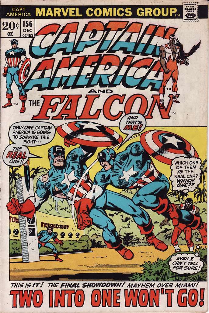 Captain America (1968 1st Series Marvel) #156 Raw