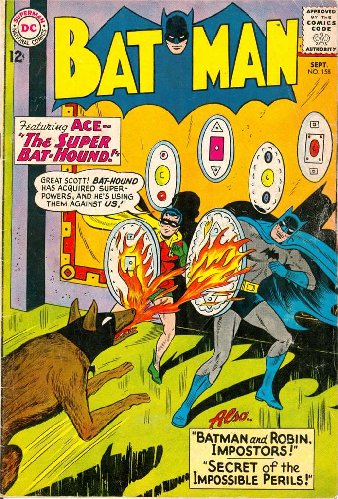 Batman (1940 1st Series DC) #158 Raw