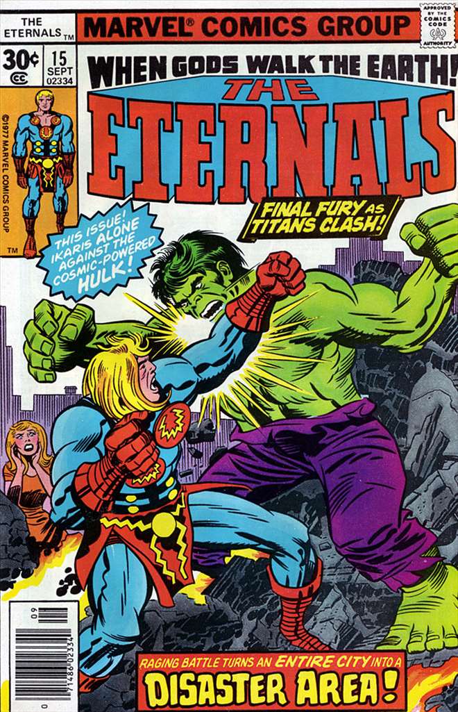 Eternals (1976 1st Series Marvel) # 15 Raw