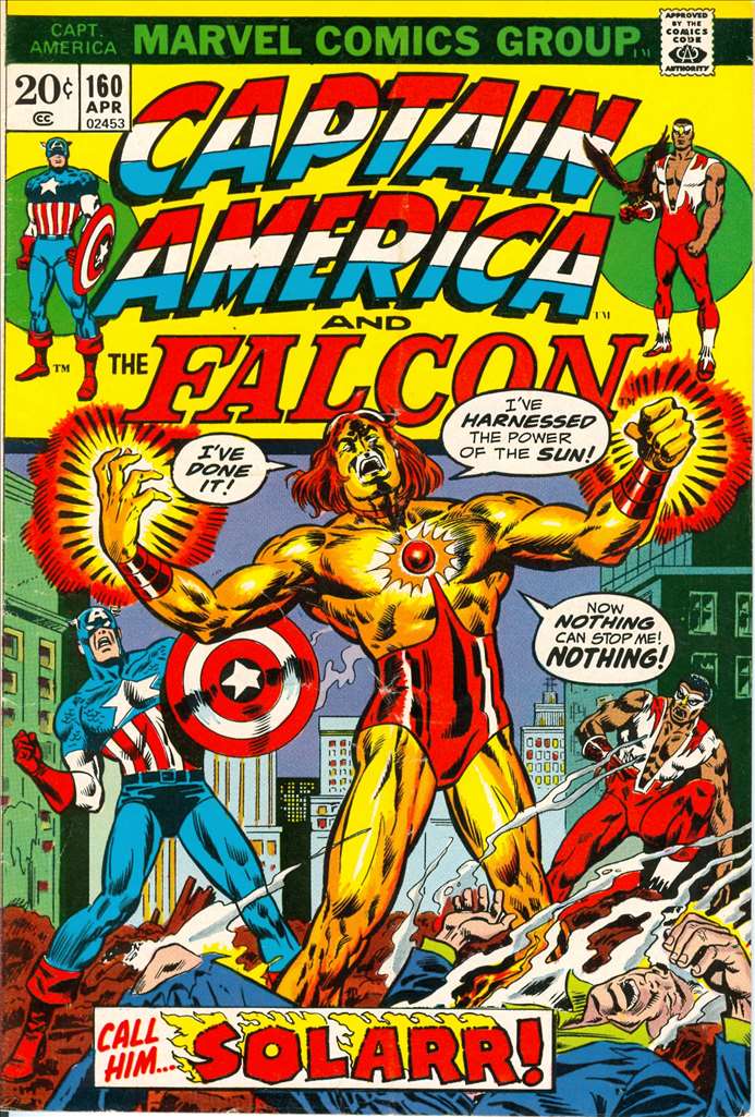 Captain America (1968 1st Series Marvel) #160 Raw