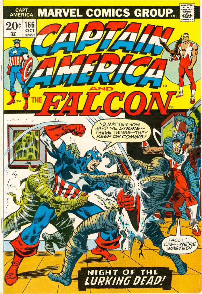 Captain America (1968 1st Series Marvel) #166 Raw