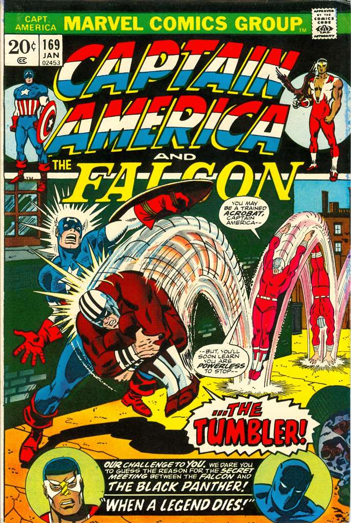 Captain America (1968 1st Series Marvel) #169 Raw