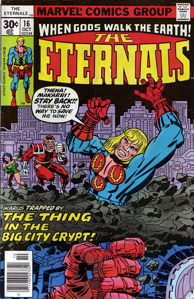 Eternals (1976 1st Series Marvel) # 16 Raw