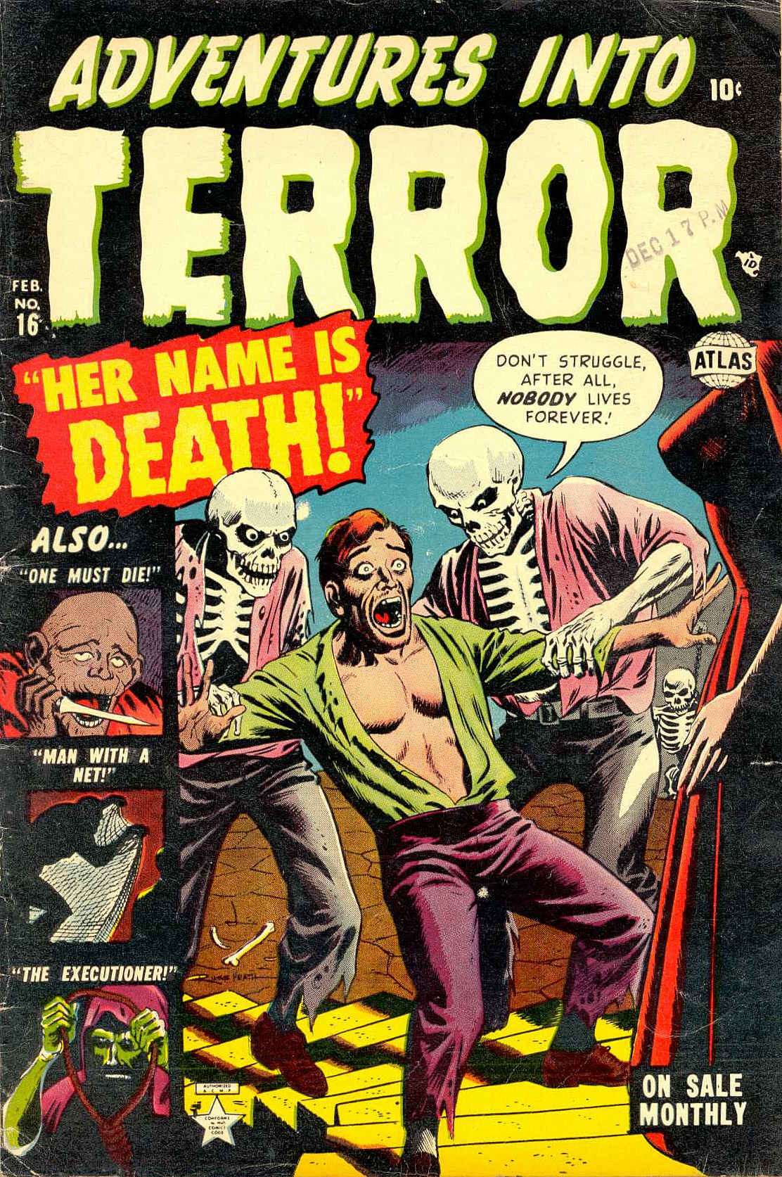 Adventures into Terror (Atlas) # 16 Raw