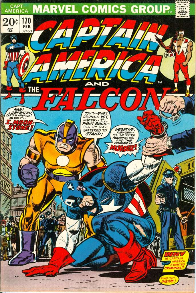 Captain America (1968 1st Series Marvel) #170 Raw