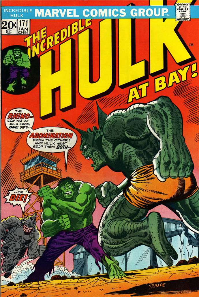 Incredible Hulk (1962 1st Series Marvel) #171 Raw