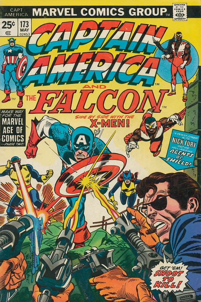 Captain America (1968 1st Series Marvel) #173 Raw
