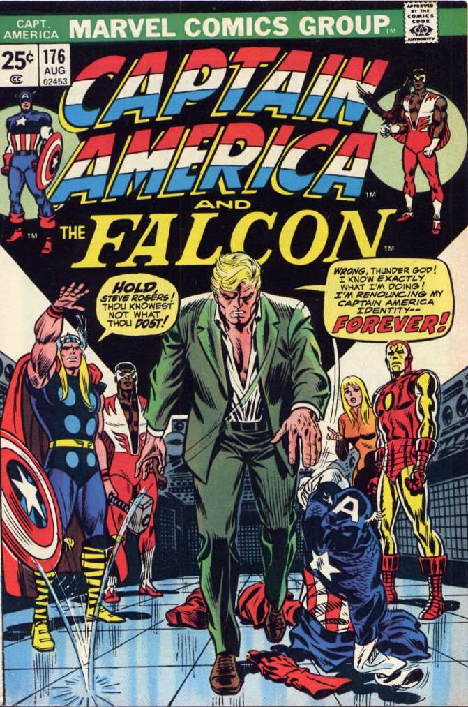 Captain America (1968 1st Series Marvel) #176 Raw