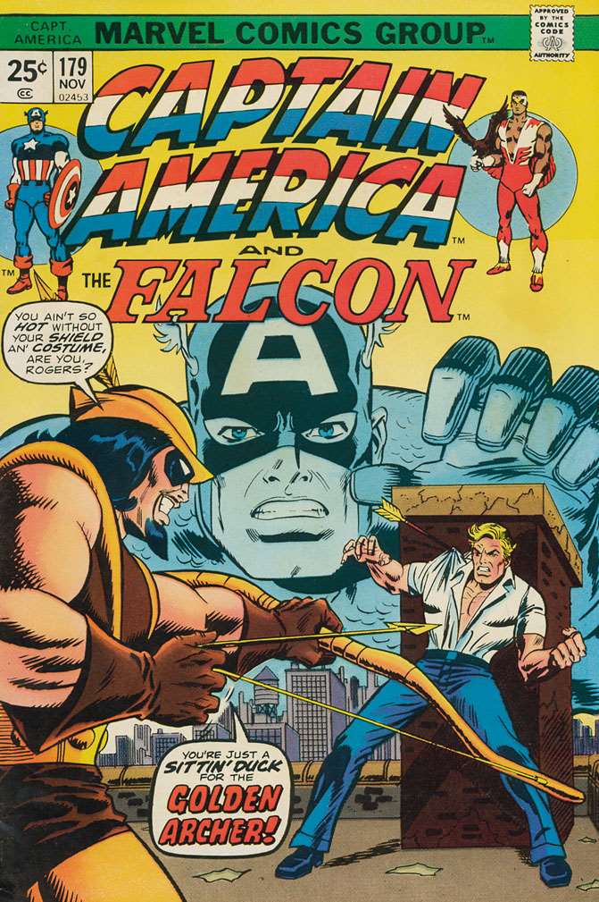 Captain America (1968 1st Series Marvel) #179 Raw