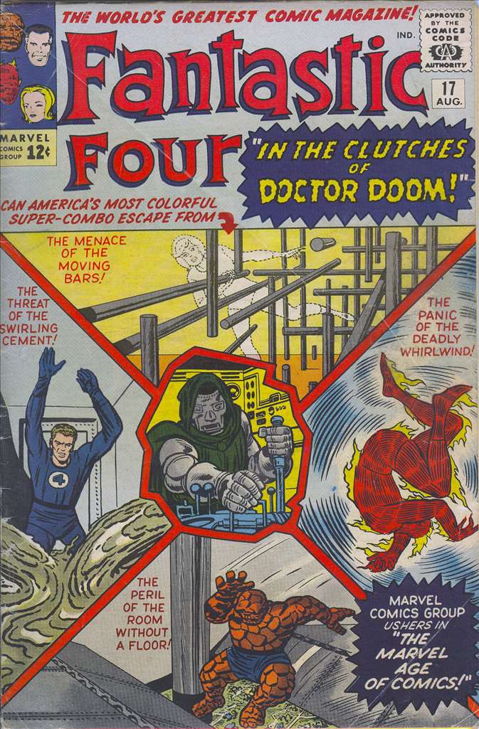 Fantastic Four (1961 1st Series Marvel) # 17 Raw