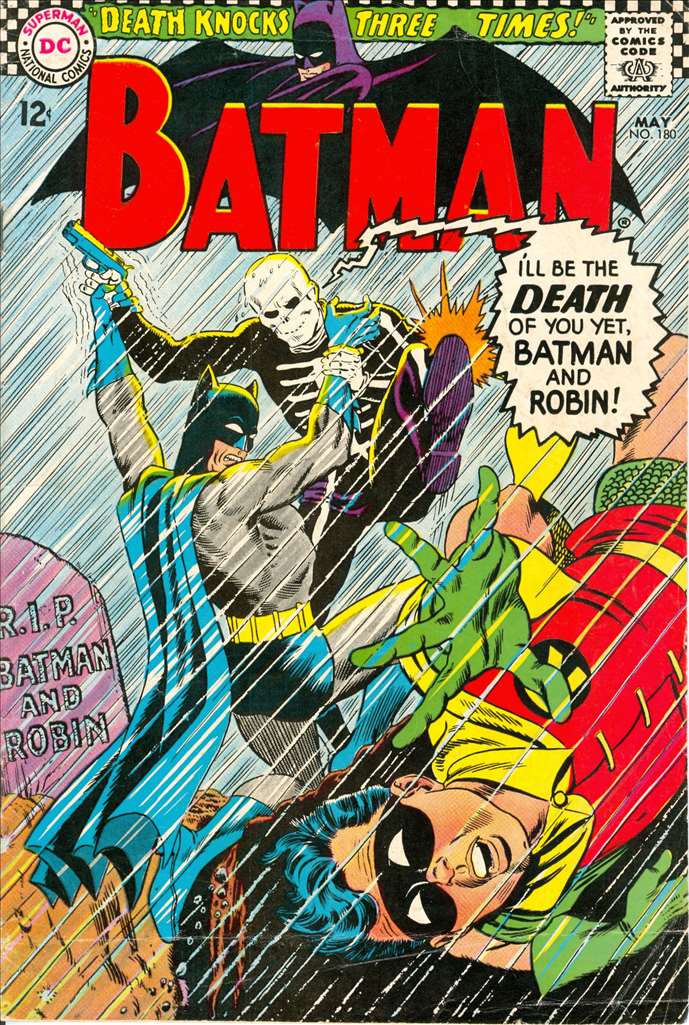Batman (1940 1st Series DC) #180 Raw