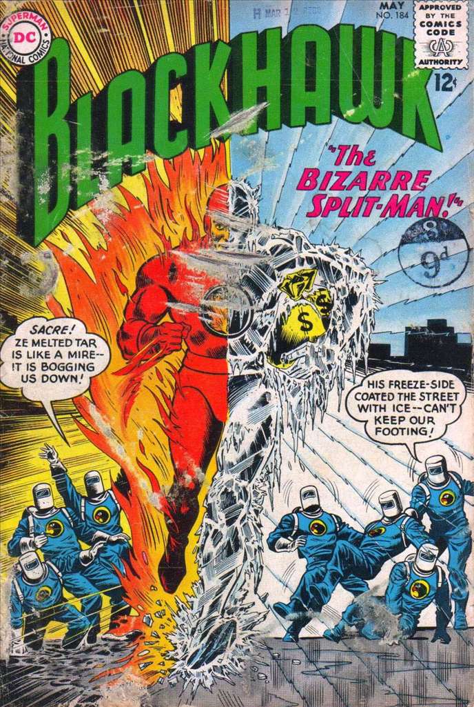 Blackhawk (1944 1st Series DC) #184 Raw