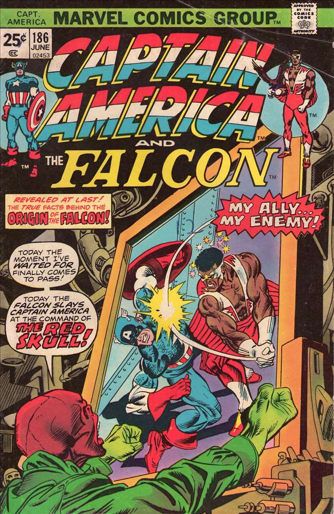 Captain America (1968 1st Series Marvel) #186 Raw
