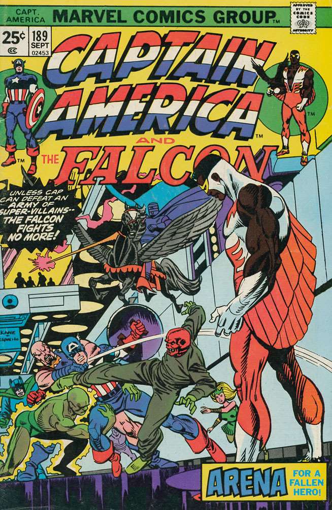 Captain America (1968 1st Series Marvel) #189 Raw