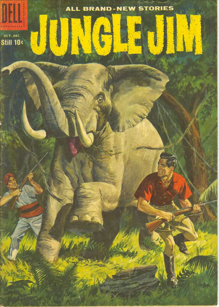 Jungle Jim (1955 Dell) # 18 Raw