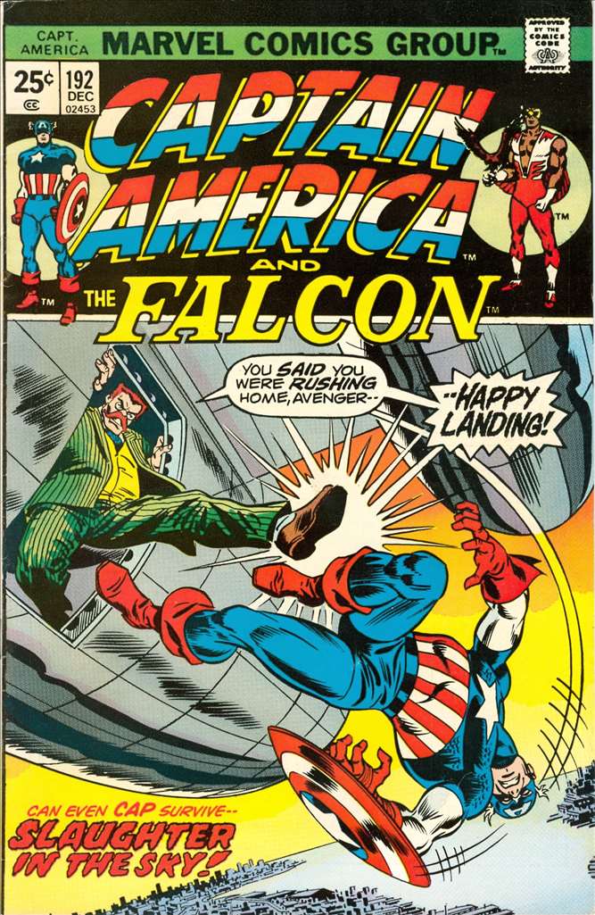 Captain America (1968 1st Series Marvel) #192 Raw