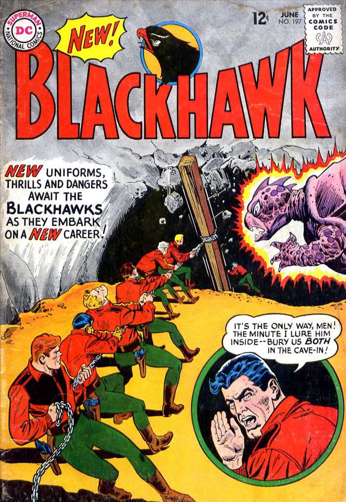 Blackhawk (1944 1st Series DC) #197 Raw