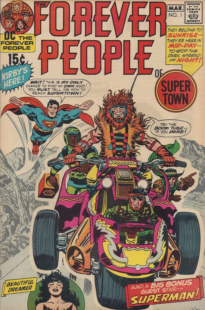Forever People (1971 1st Series DC) #  1 Raw