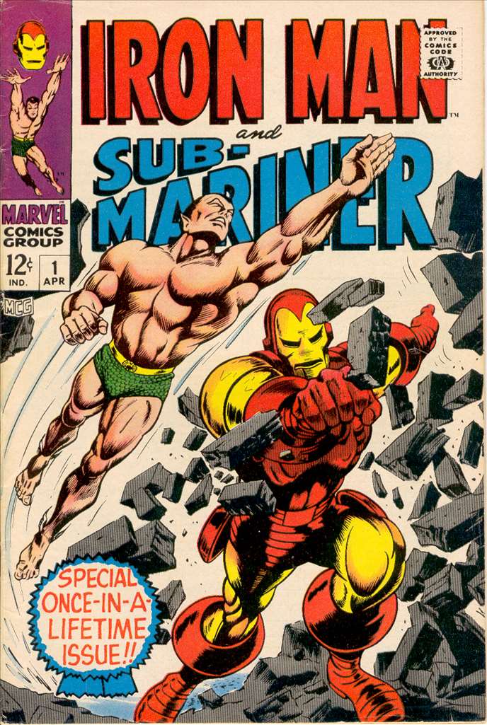 Iron Man and Sub-Mariner (1968, Marvel) #  1 Raw