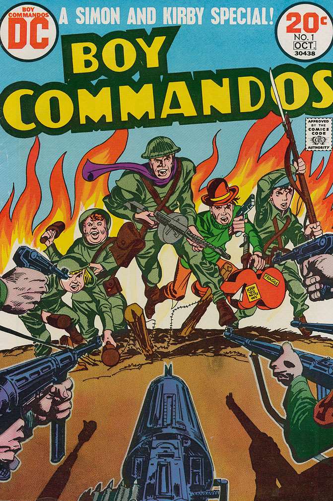 Boy Commandos  (1973 2nd Series DC)  #  1 Raw