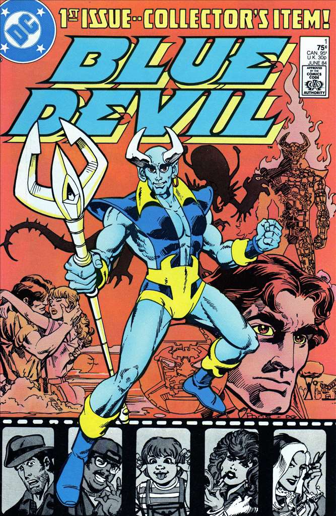Blue Devil  (1984 DC)  #  1 Raw