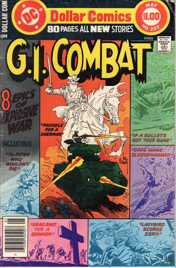 GI Combat (1952 1st Series DC) #207 Raw