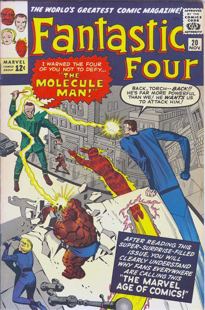 Fantastic Four (1961 1st Series Marvel) # 20 Raw