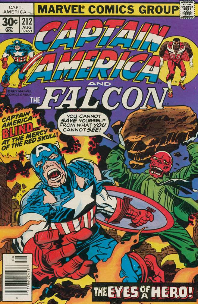 Captain America (1968 1st Series Marvel) #212 Raw