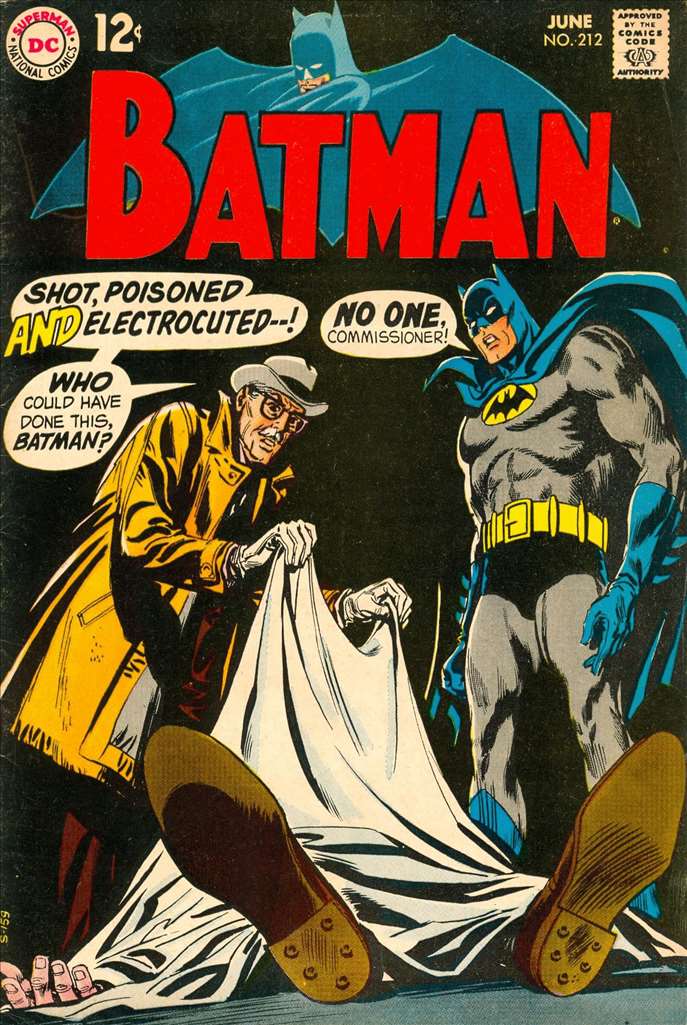 Batman (1940 1st Series DC) #212 Raw