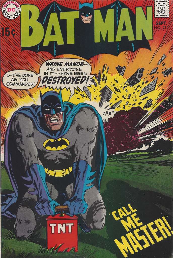 Batman (1940 1st Series DC) #215 Raw