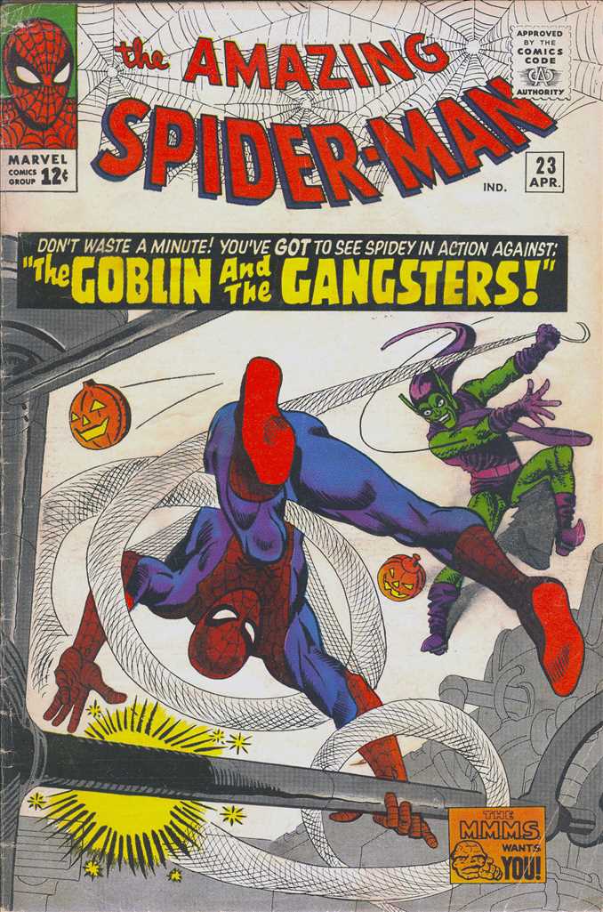 Amazing Spider-Man (1963 1st Series Marvel) # 23 Raw